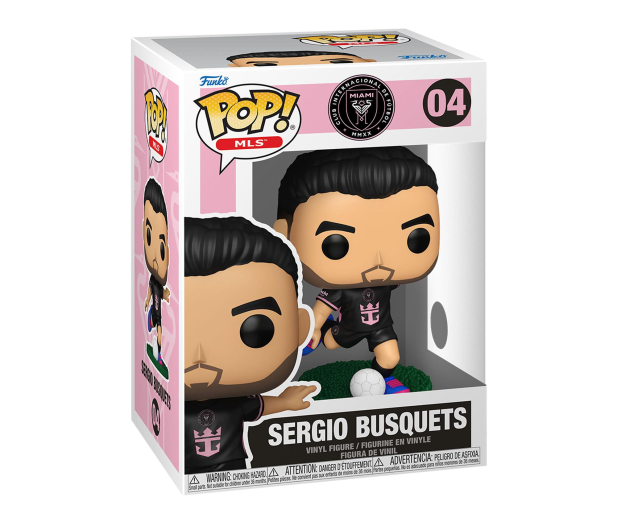 Funko POP MLS: Inter Miami - Sergio Busquets (away) - 1343347 - zdjęcie 3